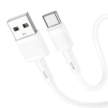 Daten- und Ladekabel USB-A - USB-C HOCO X83 Victory, 20W, 1m, Weiß