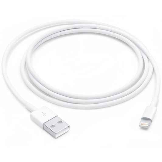 Daten- und Ladekabel USB-A – Lightning Apple, 18 W, 1 m, Weiß MXLY2ZM/A