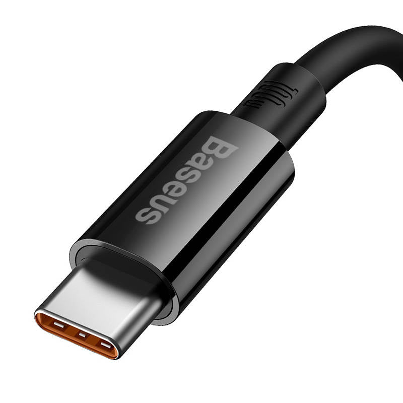 Daten- und Ladekabel USB-A - USB-C Baseus Superior Series, 100 W, 1 m, Schwarz