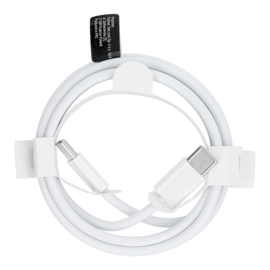 USB-C Daten- und Ladekabel - USB-C OEM HD26, 30W, 1m, Weiß