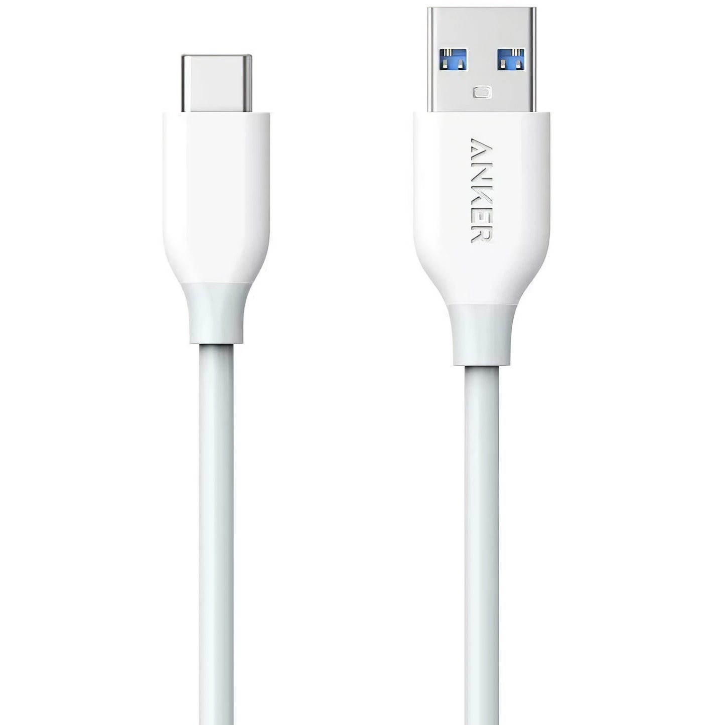 Daten- und Ladekabel USB-A - USB-C Anker PowerLine, 18 W, 0,9 m, Weiß A8163021