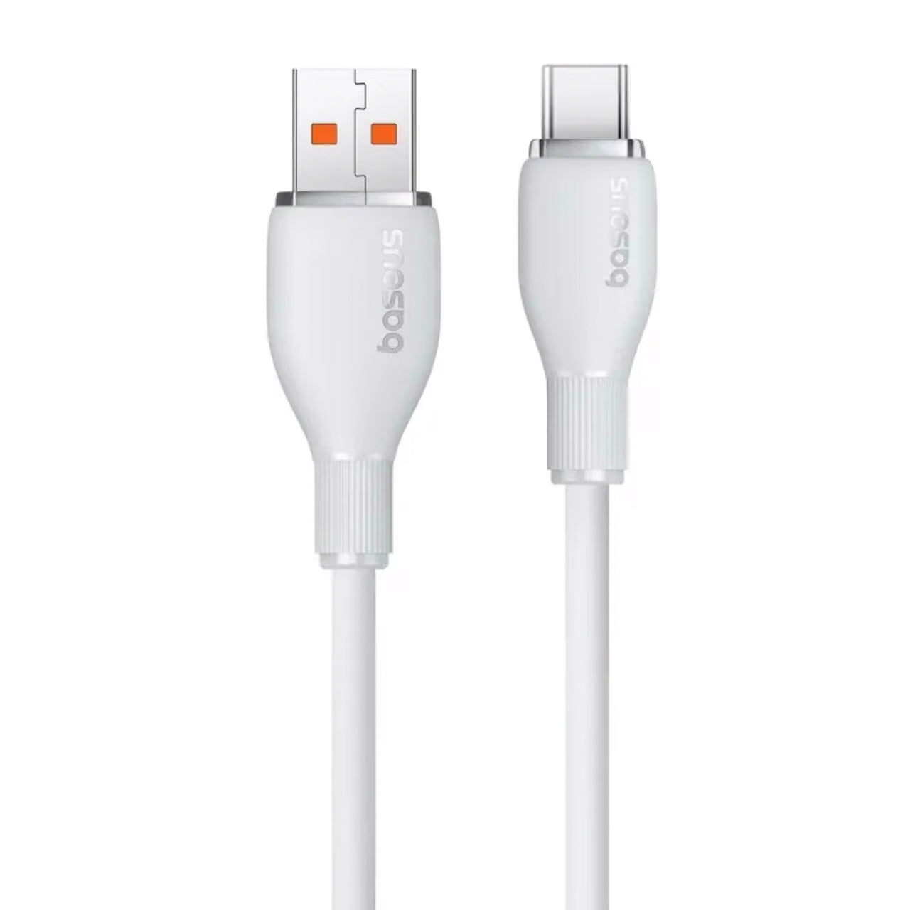 Daten- und Ladekabel USB-A - USB-C Baseus Pudding, 100W, 2m, Weiß P10355703221-01