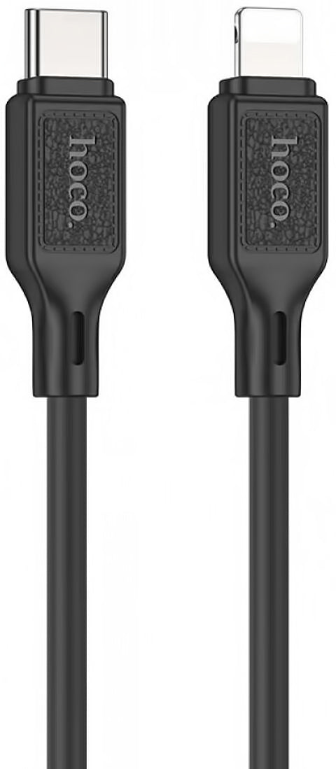 Daten- und Ladekabel USB-C – Lightning HOCO X90, 20 W, 1 m, Schwarz