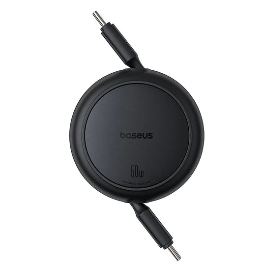 USB-C Daten- und Ladekabel - USB-C Baseus Free2Pull Mini Retractable, 60W, 1m, Schwarz P10364500111-01