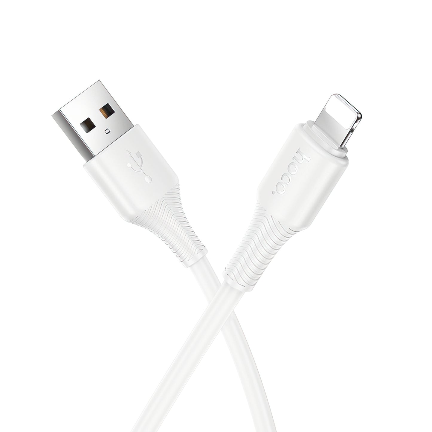 Daten- und Ladekabel USB-A - Lightning HOCO X120, 18W, 1m, Weiß