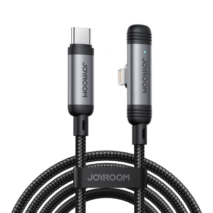 Daten- und Ladekabel USB-C - Lightning Joyroom S-A56 EnjoyX Angled, 30W, 1.2m, Schwarz