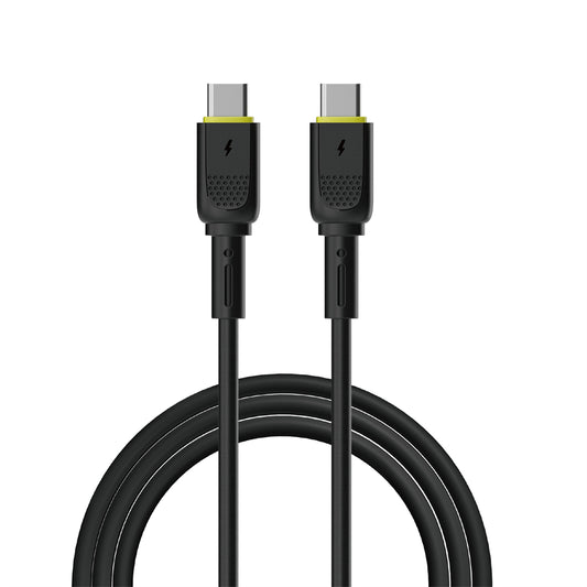 Daten- und Ladekabel USB-C - USB-C WiWu Wi-C034, 60W, 1.2m, Schwarz