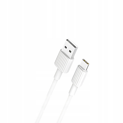 Daten- und Ladekabel USB-A - USB-C XO Design NB156, 60W, 1m, Weiß