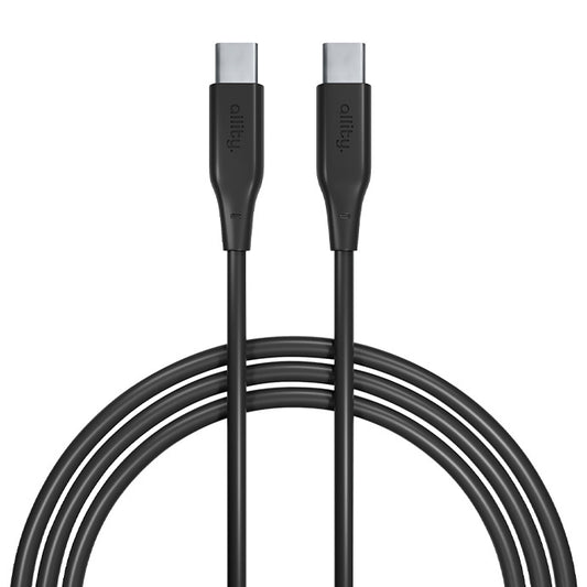 USB-C Daten- und Ladekabel - USB-C Allity. AUC-02, 100W, 2m, Schwarz