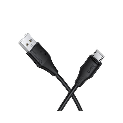Daten- und Ladekabel USB-A - USB-C HOCO X124, 18W, 1m, Schwarz