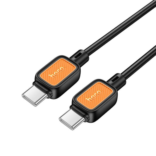 Daten- und Ladekabel USB-C - USB-C HOCO X108, 60W, 1m, Schwarz