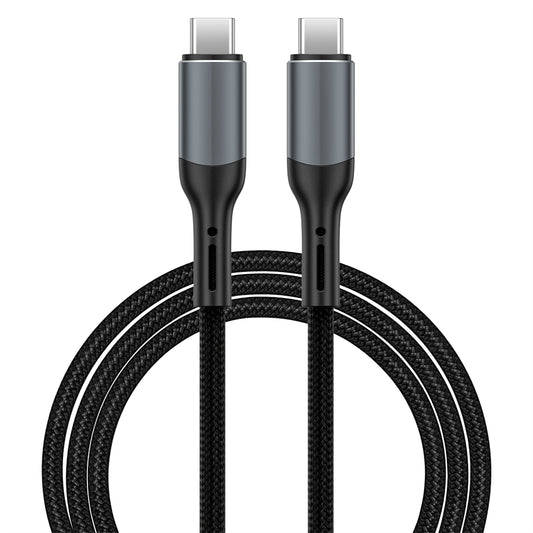 Daten- und Ladekabel USB-C - USB-C WiWu Wi-C036, 240W, 1m, Schwarz