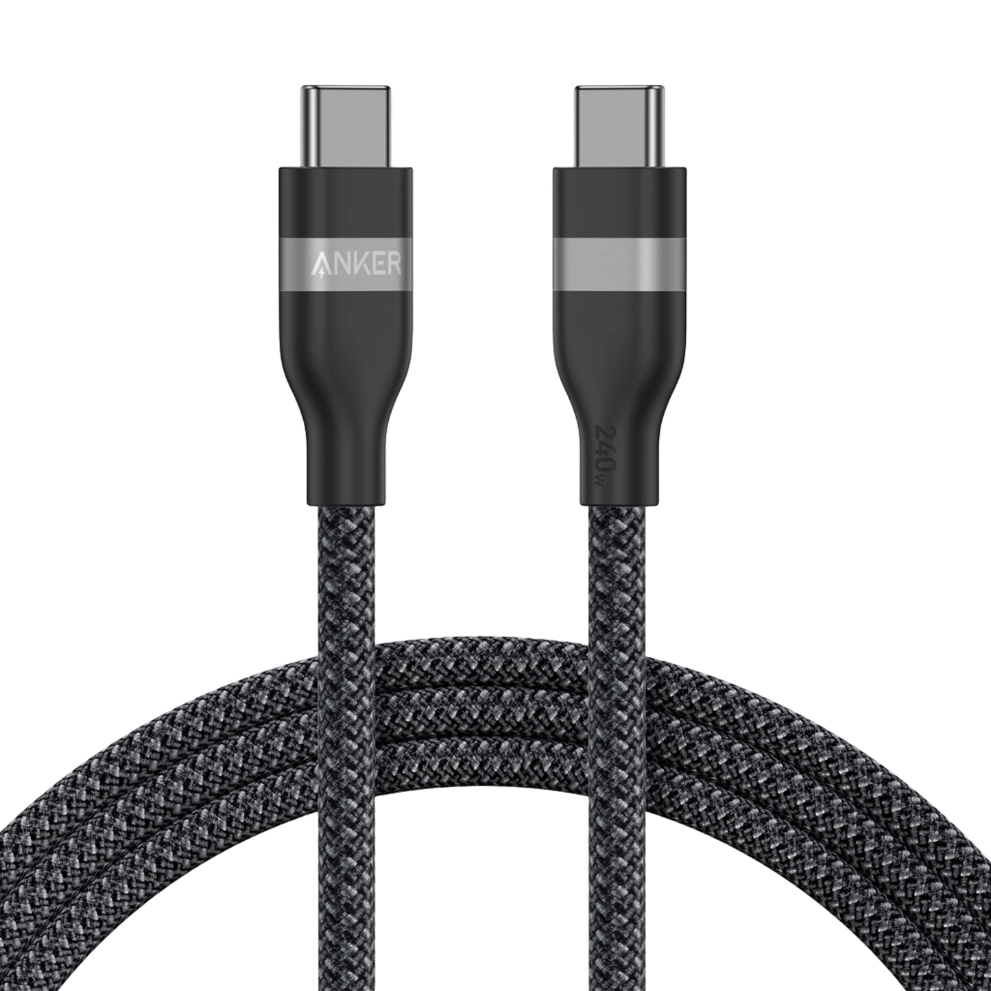USB-C Daten- und Ladekabel - USB-C Anker, 240W, 1.8m, Schwarz A82E2H12