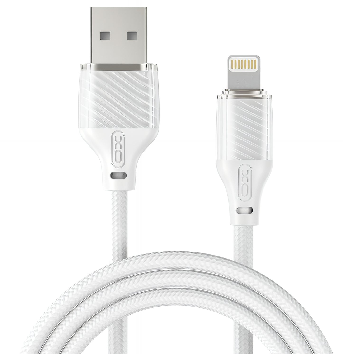 Daten- und Ladekabel USB-A - Lightning XO Design NB291, 18W, 1m, Weiß
