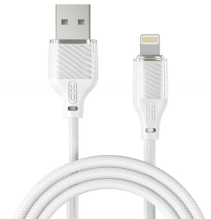 Daten- und Ladekabel USB-A - Lightning XO Design NB291, 18W, 1m, Weiß