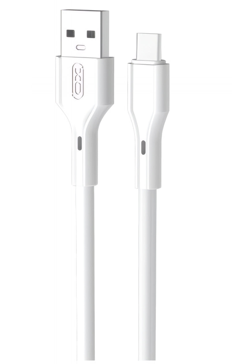 Daten- und Ladekabel USB-A - USB-C XO Design NB230, 18W, 1m, Weiß