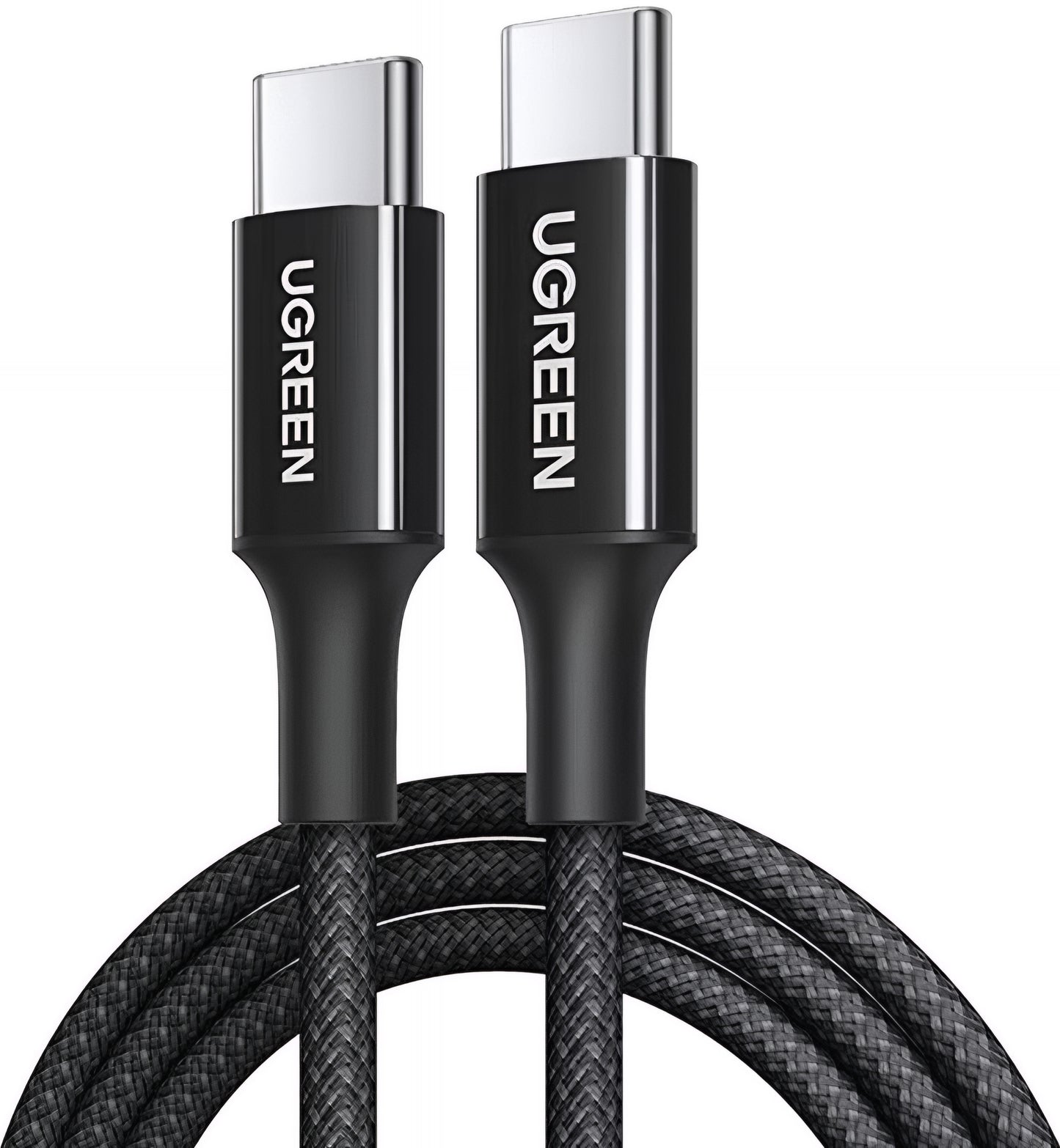 USB-C zu USB-C Daten- und Ladekabel UGREEN L501, 60W, 2m, Schwarz