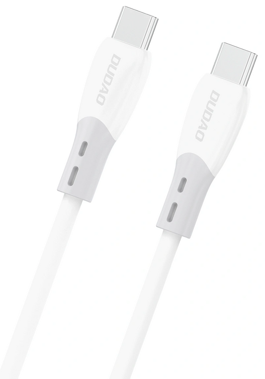 USB-C Daten- und Ladekabel - USB-C Dudao L25SC, 60W, 1m, Weiß