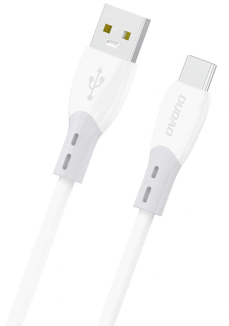Daten- und Ladekabel USB-A - USB-C Dudao L25ST, 100W, 1m, Weiß