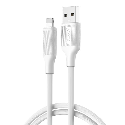 Daten- und Ladekabel USB-A - Lightning XO Design NB265, 12W, 1m, Weiß