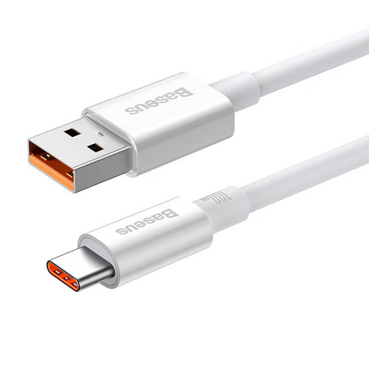 Daten- und Ladekabel USB-A - USB-C Baseus Superior Series, 100W, 1m, Weiß P10320102214-01