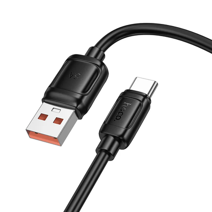 Daten- und Ladekabel USB-A - USB-C HOCO X115, 100W, 1m, Schwarz