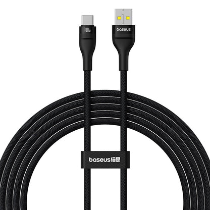 Daten- und Ladekabel USB-A - USB-C Baseus Flash Series II, 100W, 2m, Schwarz P10311804111-01