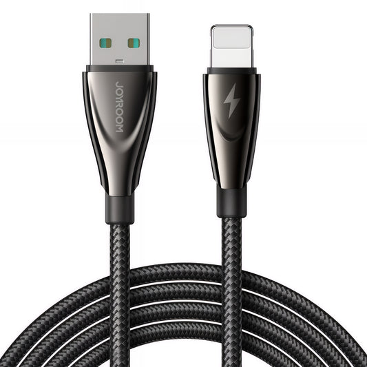 Daten- und Ladekabel USB-A - Lightning Joyroom SA31-AL3, 18W, 1,2m, Schwarz
