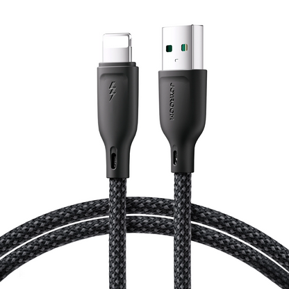 Daten- und Ladekabel USB-A - Lightning Joyroom S-A34, 18W, 1m, Schwarz