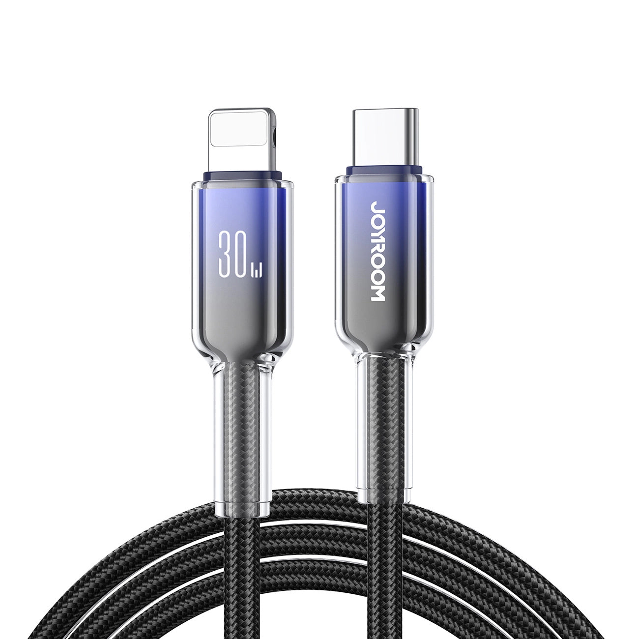 Daten- und Ladekabel USB-C - Lightning Joyroom S-A42, 30W, 1,2m, Schwarz