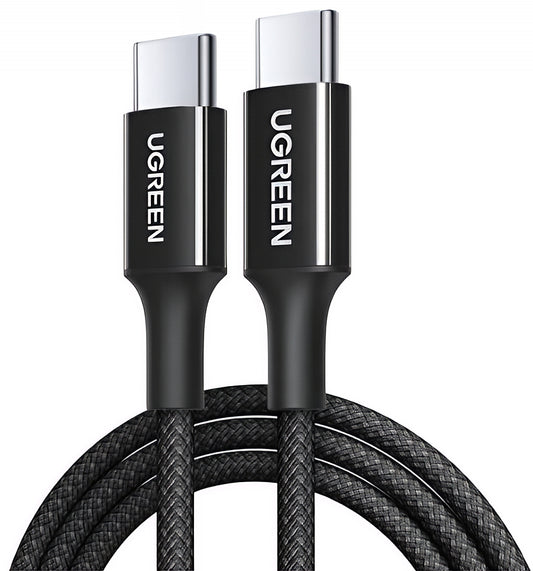 Daten- und Ladekabel USB-C - USB-C UGREEN L502, 100W, 2m, Schwarz