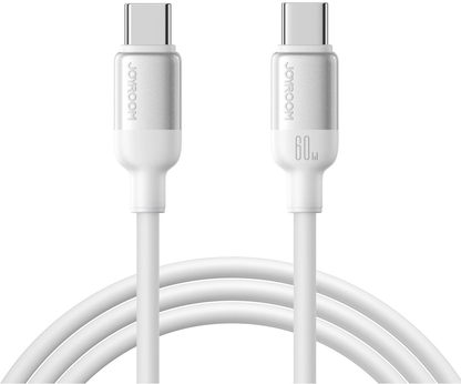 USB-C Data and Charging Cable - USB-C Joyroom S-A62 Lively, 60W, 1.2m, White