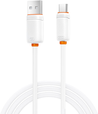 Daten- und Ladekabel USB-A - USB-C XO Design NB302, 18W, 1m, Weiß