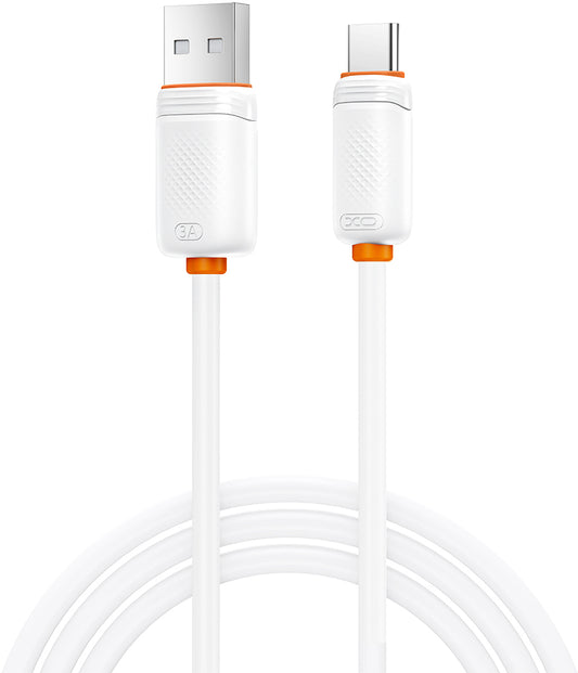 Daten- und Ladekabel USB-A - USB-C XO Design NB302, 18W, 1m, Weiß