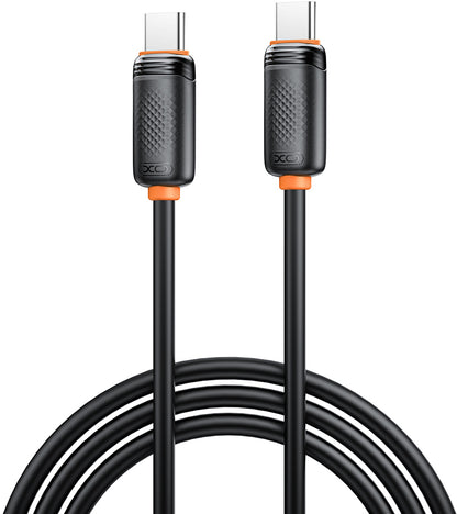 USB-C Daten- und Ladekabel - USB-C XO Design NB-Q302B, 60W, 1m, Schwarz