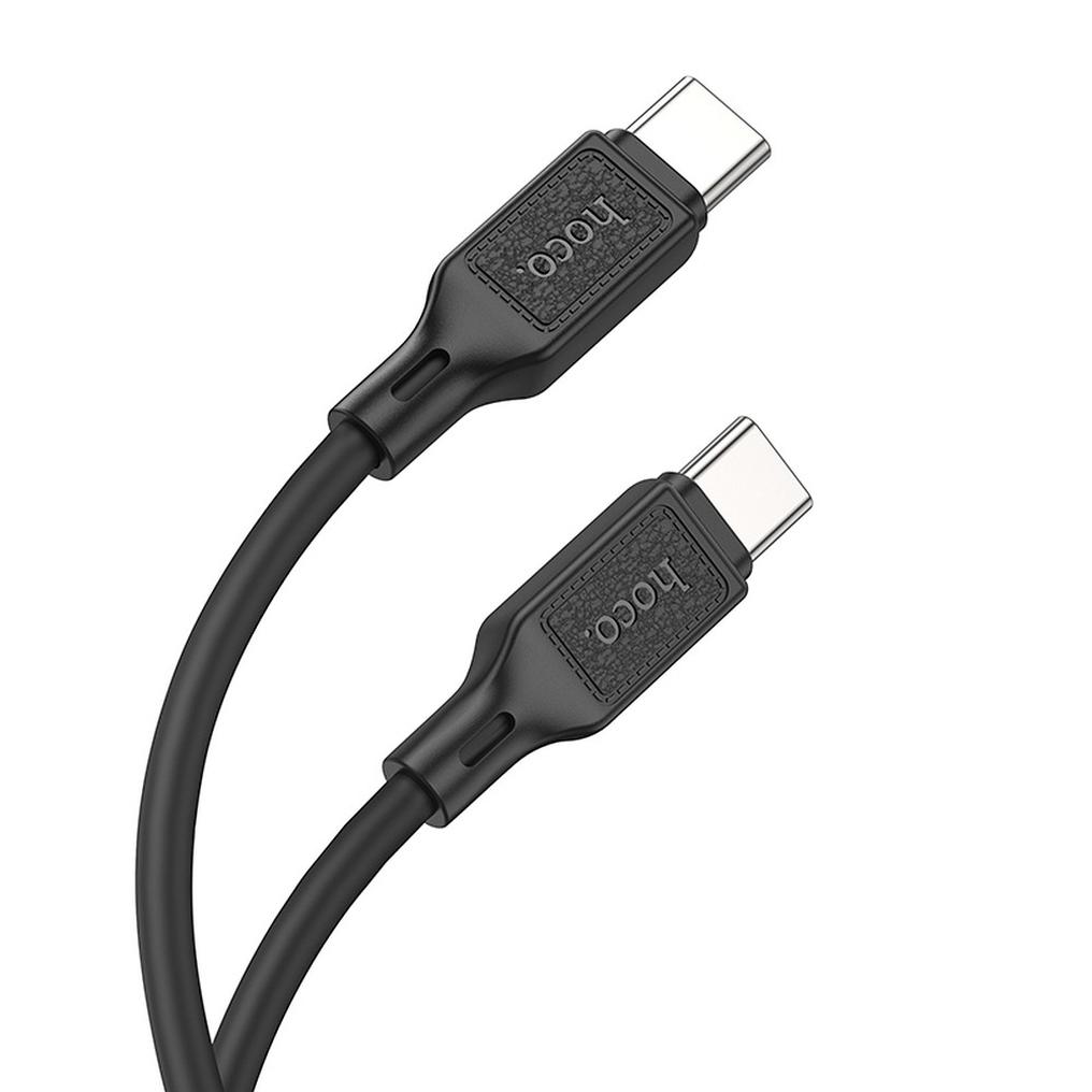 Daten- und Ladekabel USB-C - USB-C HOCO X90, 60W, 1m, Schwarz