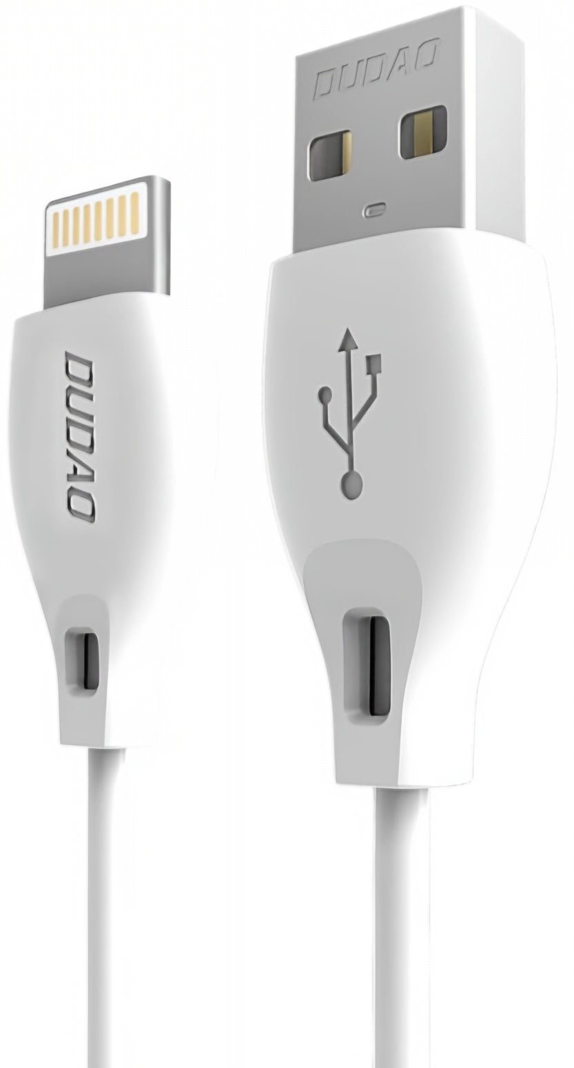 Daten- und Ladekabel USB-A - Lightning Dudao L4L, 18W, 1m, Weiß