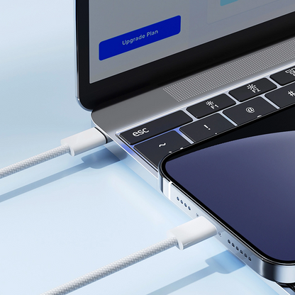 USB-C - Lightning Lade- und Datenkabel Joyroom S-A45, 30W, 1m, Weiß