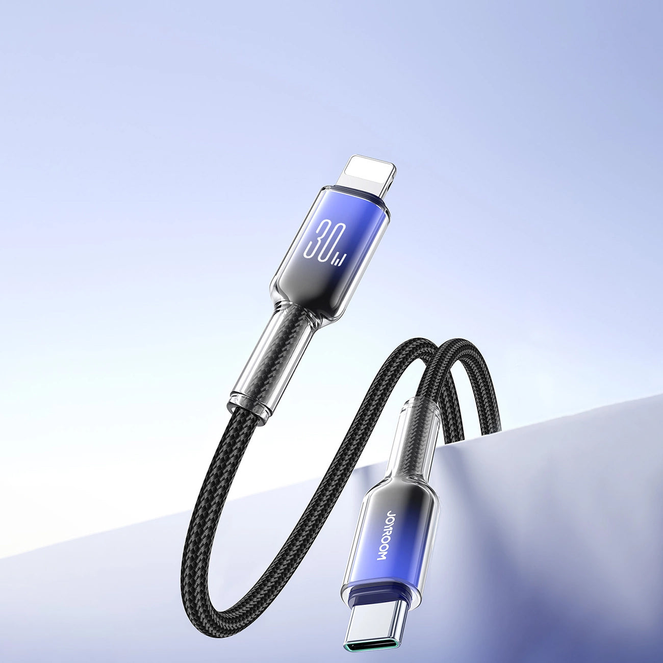 Daten- und Ladekabel USB-C - Lightning Joyroom S-A42, 30W, 1,2m, Schwarz