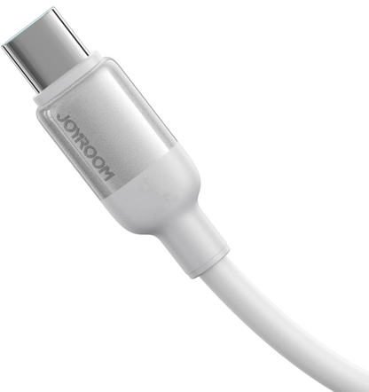 USB-A to USB-C Data and Charging Cable Joyroom S-A62 Lively, 18W, 1.2m, White
