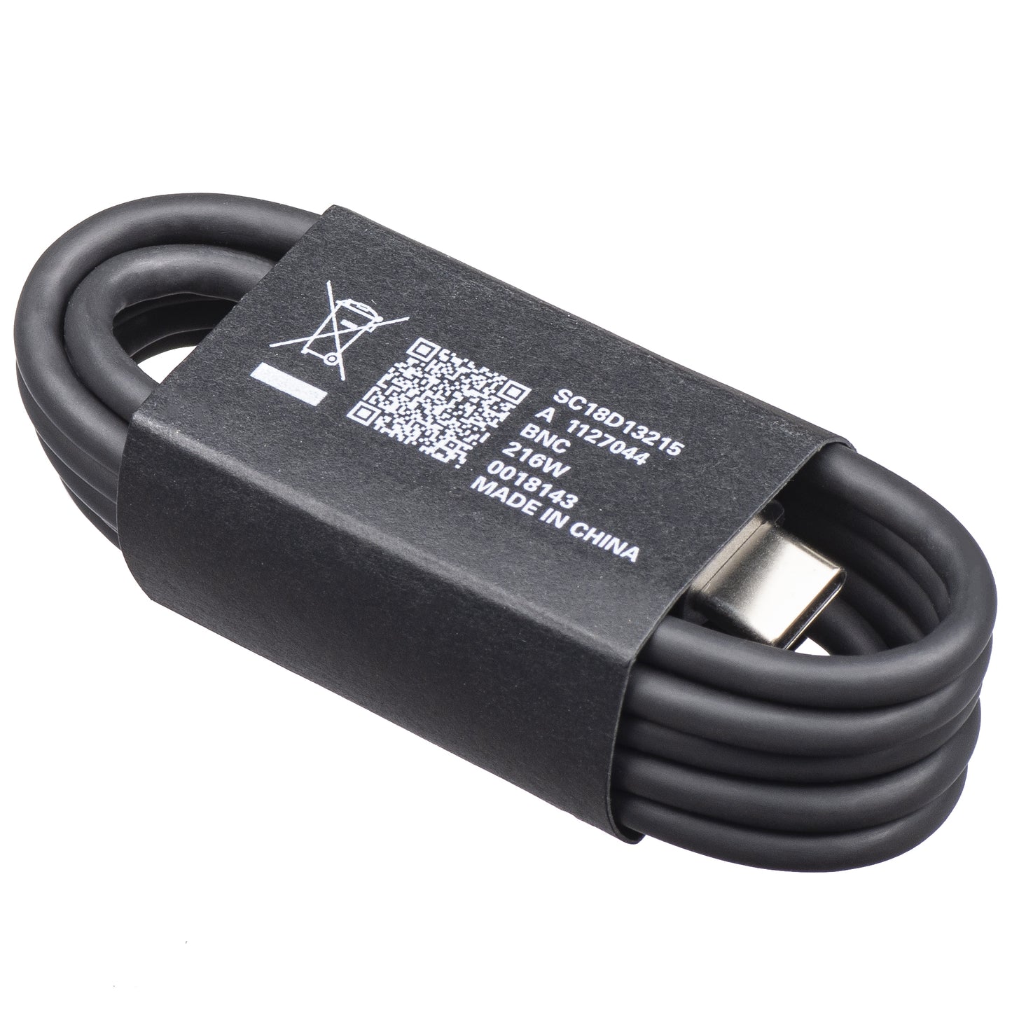 Motorola USB-C to USB-C Data and Charging Cable, 1m, Black SC18D13215