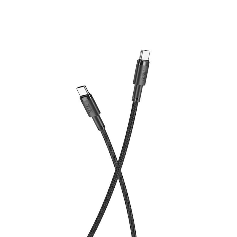 Daten- und Ladekabel USB-C - USB-C XO Design NB-Q199, 100 W, 1,5 m, Schwarz