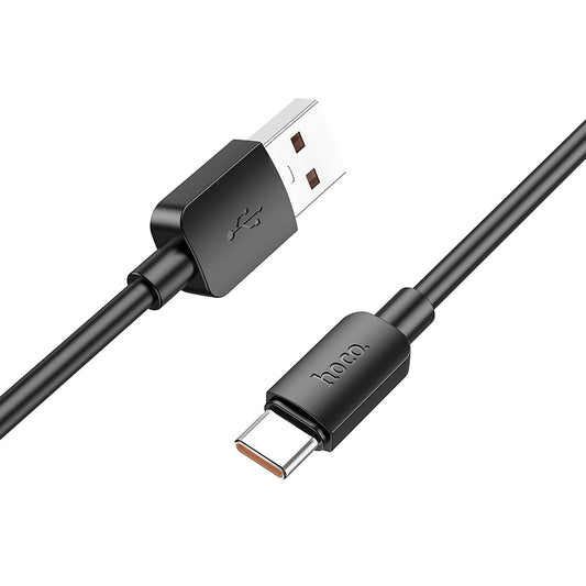 Daten- und Ladekabel USB-A - USB-C HOCO X96, 100 W, 1 m, Schwarz