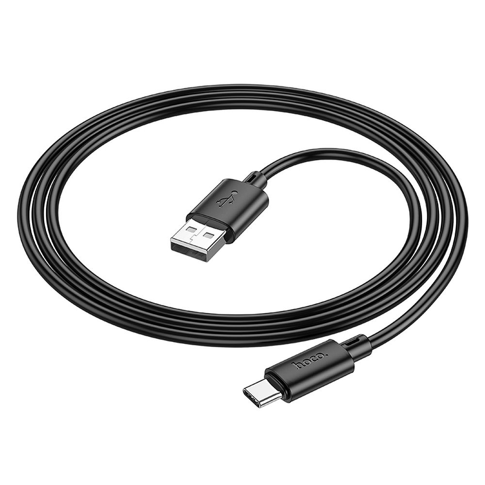 Daten- und Ladekabel USB-A - USB-C HOCO X88, 18 W, 1 m, Schwarz