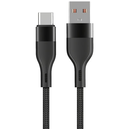 Daten- und Ladekabel USB-A - USB-C MaXlife MXUC-07, 20 W, 1 m, Schwarz