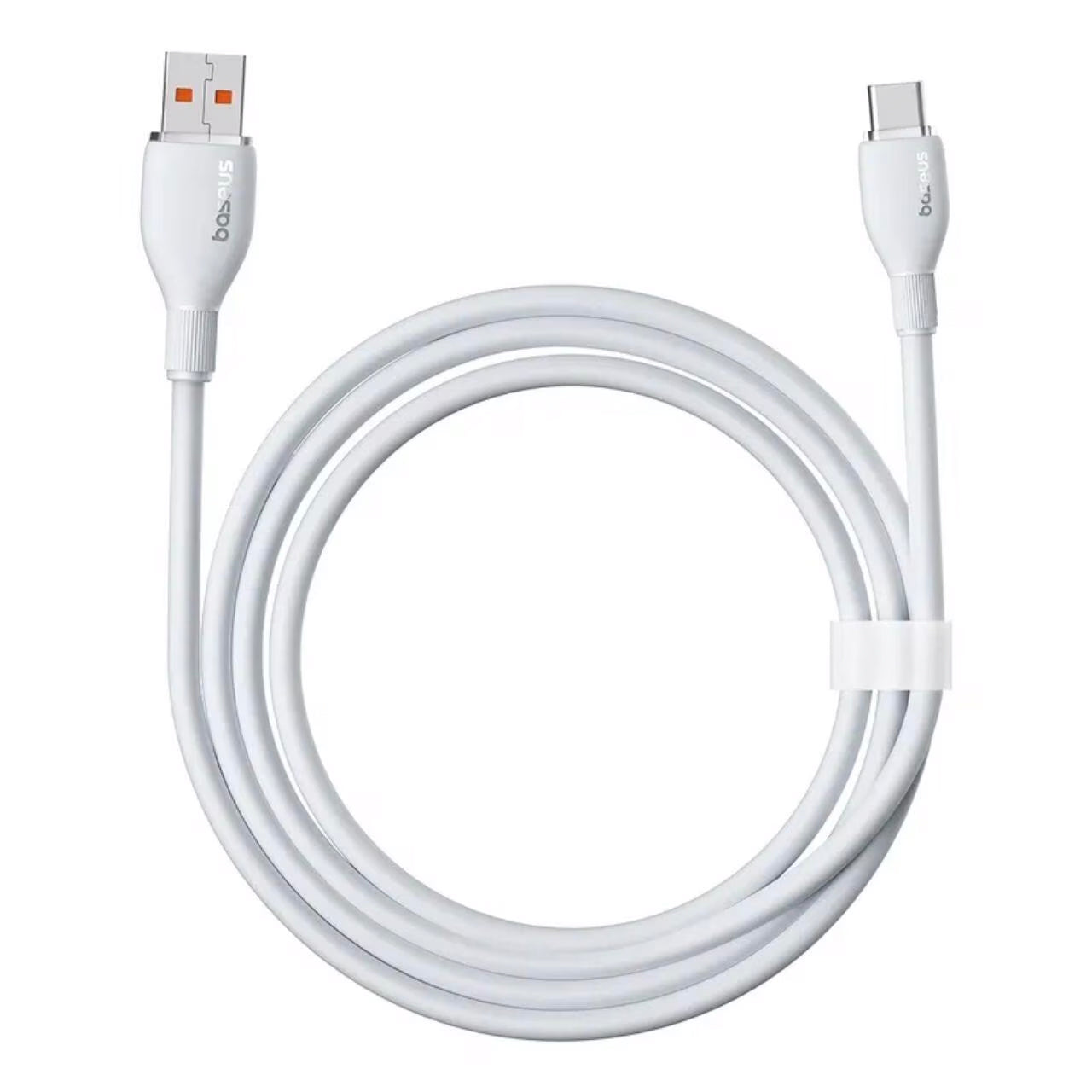 Daten- und Ladekabel USB-A - USB-C Baseus Pudding, 100W, 2m, Weiß P10355703221-01