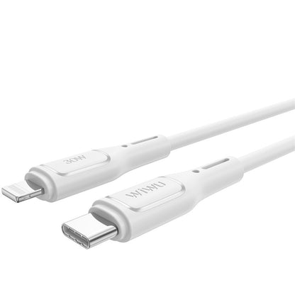 Daten- und Ladekabel USB-C – Lightning WiWu Wi-C043E Starlink, 30 W, 1 m, Weiß