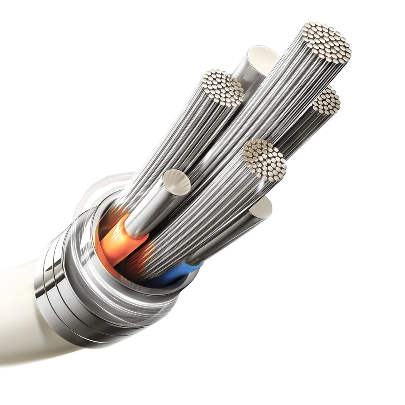 Daten- und Ladekabel USB-A - Lightning Joyroom S-A53, 18W, 1,2m, Beige