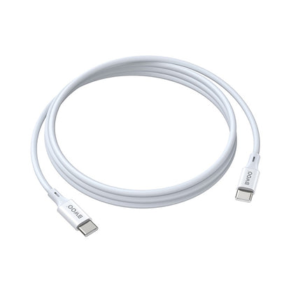 Daten- und Ladekabel USB-C - USB-C BWOO X282, 60W, 1m, Weiß