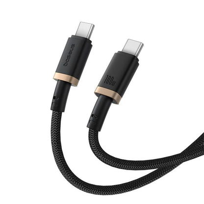USB-C Daten- und Ladekabel - USB-C Baseus Dura Series, 100W, 2m, Gold P10377803U01-03